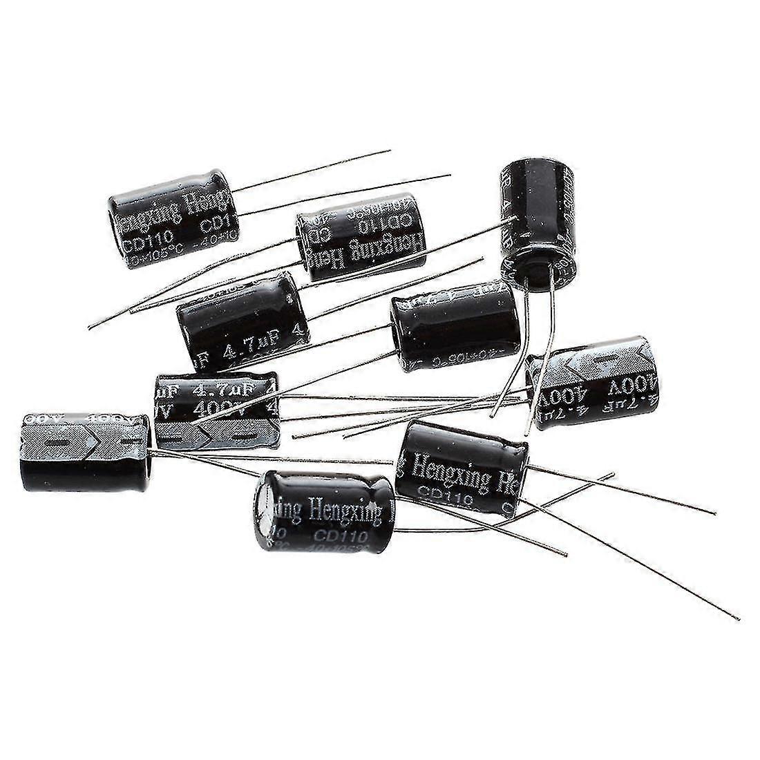 10 X 4.7uf 400v 105c Electrolytic Capacitor 8x12m