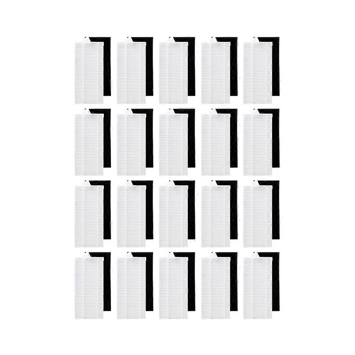 20Pcs for RoboVac L35 Hybrid+ / LR30 Hybrid+ Hepa Filter Robot Vacuums Replacement Spare Part Acces