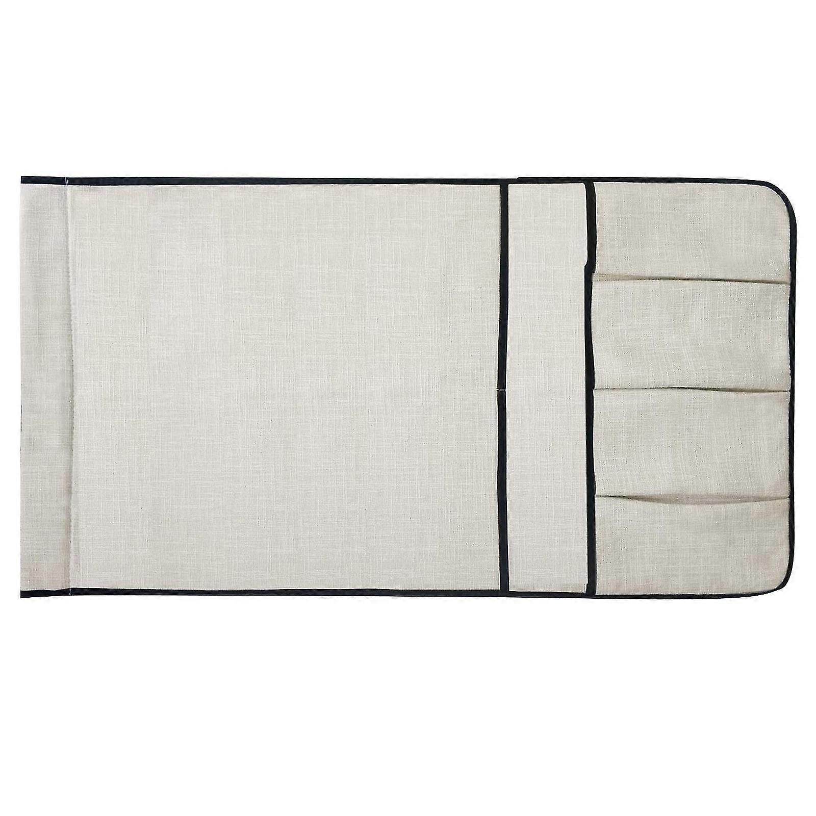 Storage Bag Controller Bracket Non Slip Sofa Armrest Storage Bag With Pocket
