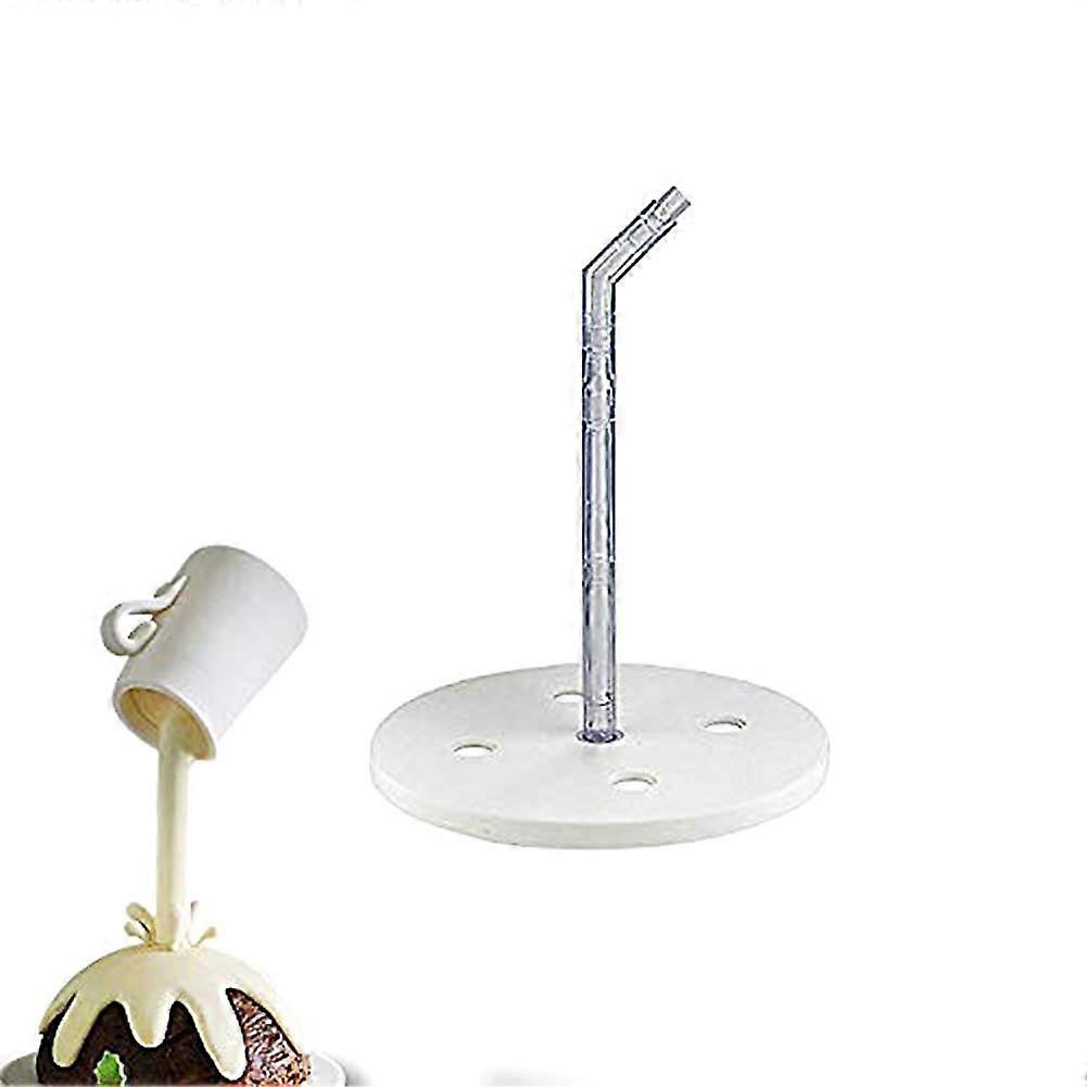 Anti Gravity Cake Pouring Kit, Cake Stand Support Structure Frame, Reusable Cake Decorating Straws