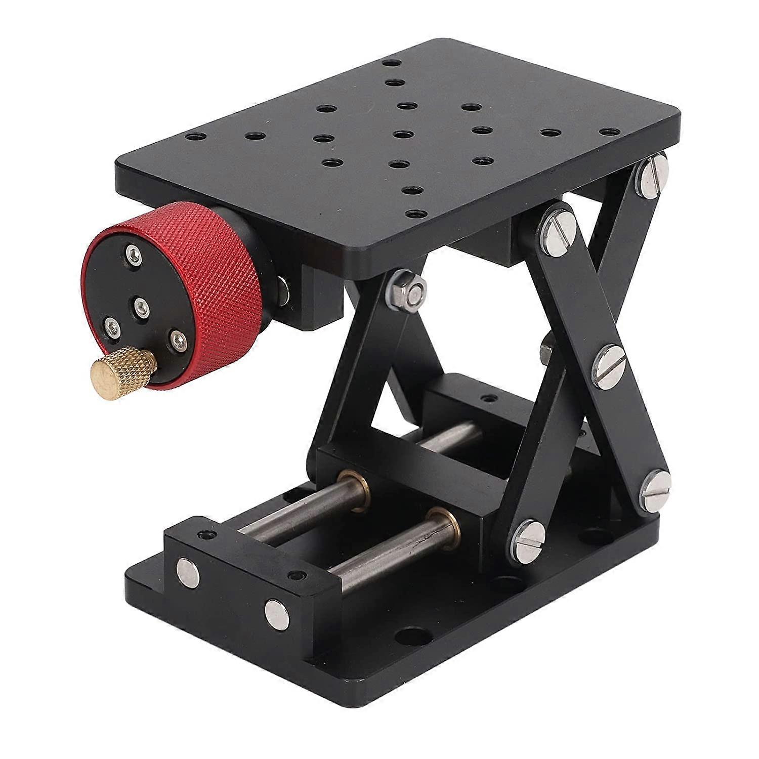 Aluminum Alloy Manual Lifting Platform Laboratory Scissor Type Lifting Stand Lab Jack Stand