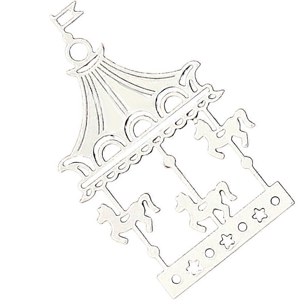 Carousel Metal Cutting Dies DIY Scrapbook Emboss Paper Cards Album Decor Stencil
