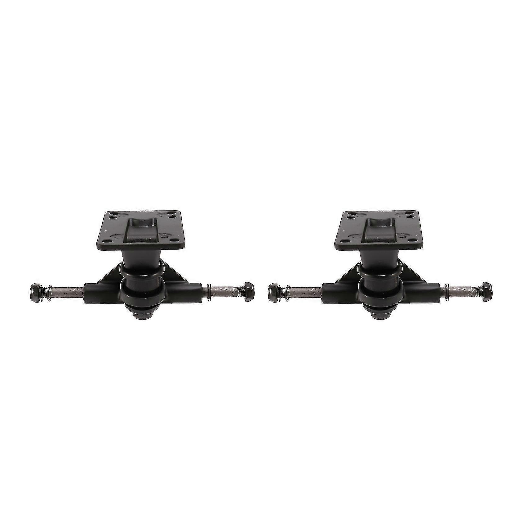 2pcs Universal Alloy Skate Board Longboard Skateboard Bridge Skate Truck Bracket Parts Kickstand Al