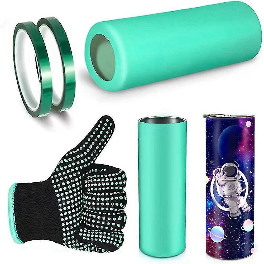 Silicone Bands For Sublimation Tumbler Blanks, 2 Sizes Elastic Sublimation Paper Holder, Accessorie