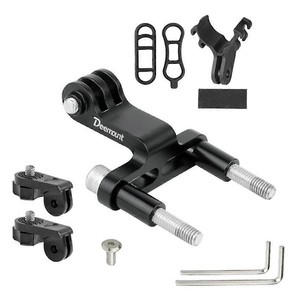 Bicycle Front Light Flashlight Holder Fork Mount Bracket Camera Mount Holder