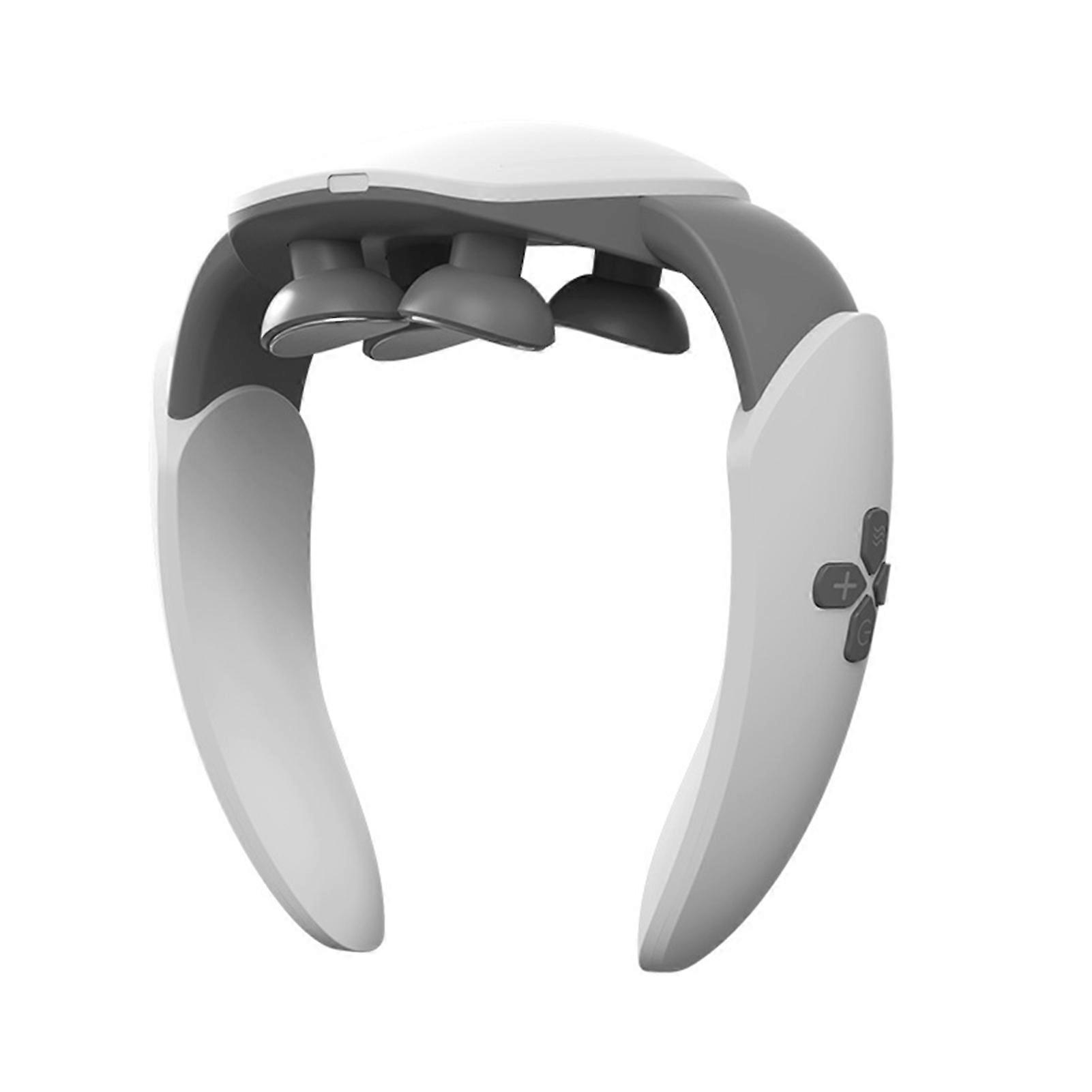 Smart Cervical Neck Massager with TENS EMS Technology 6 Modes 7 Intensity Levels for Pain Relief Fatigue Reduction KAESI