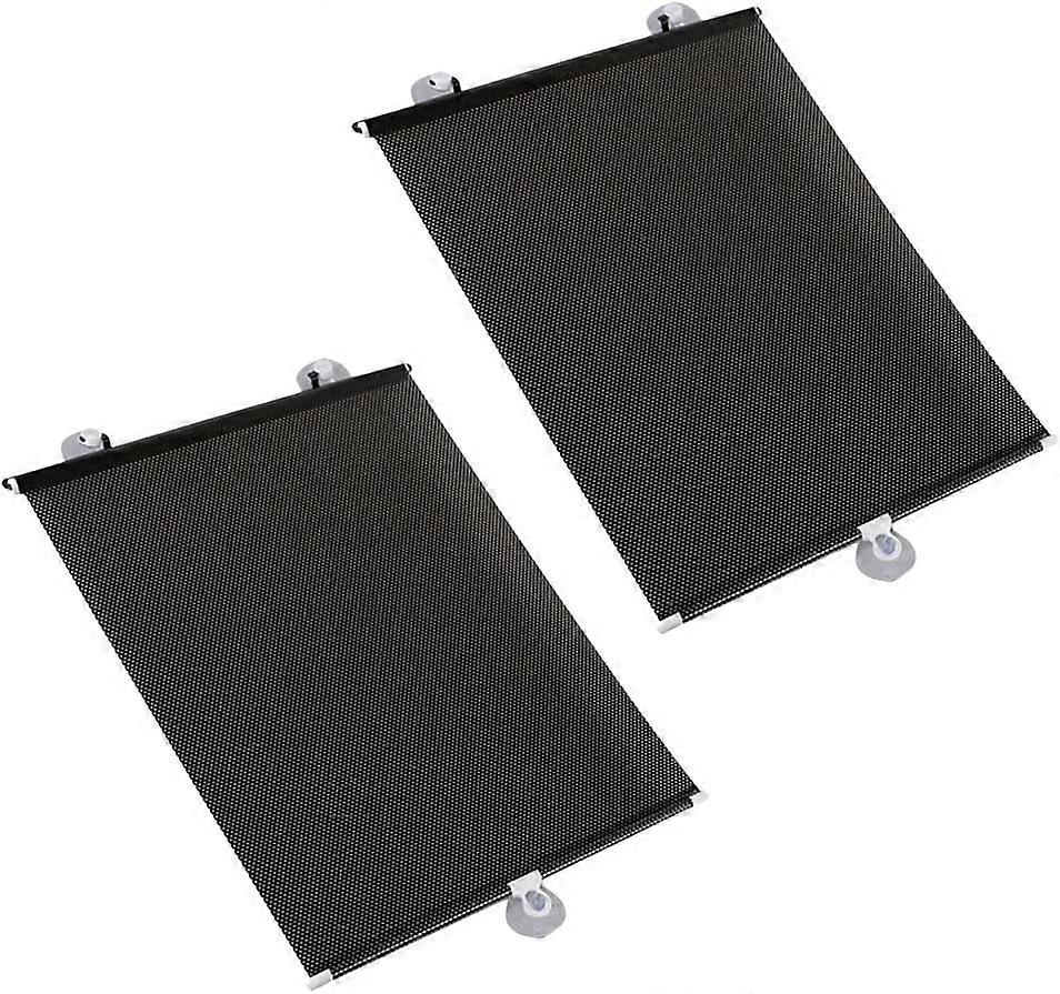 Car Sun Shade, Mesh Retractable Sun Shade with Suction Cup