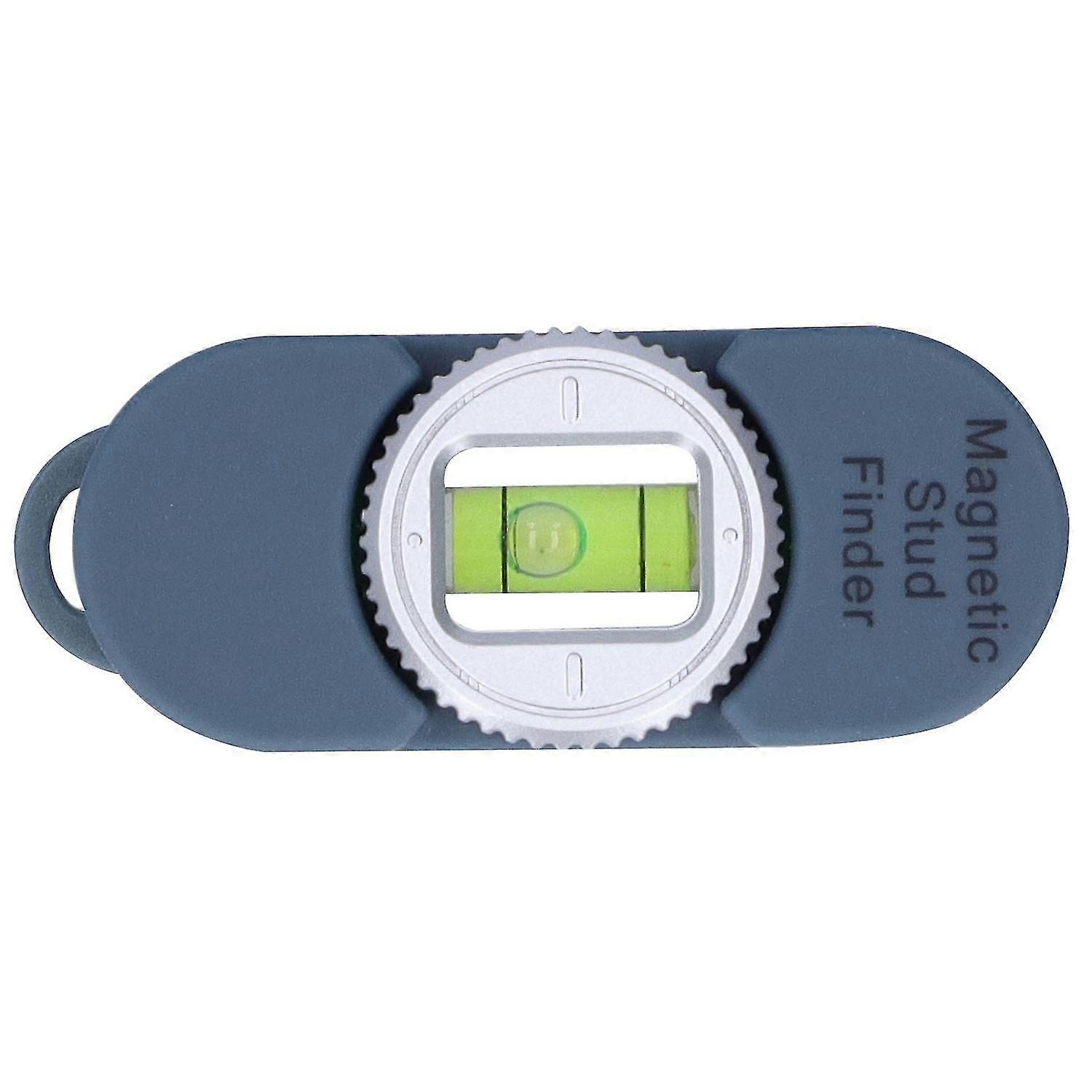 Magnetic Stud Finder Portable Metal Detector with Level Gauge compatible with Steel Nails ScrewsGray