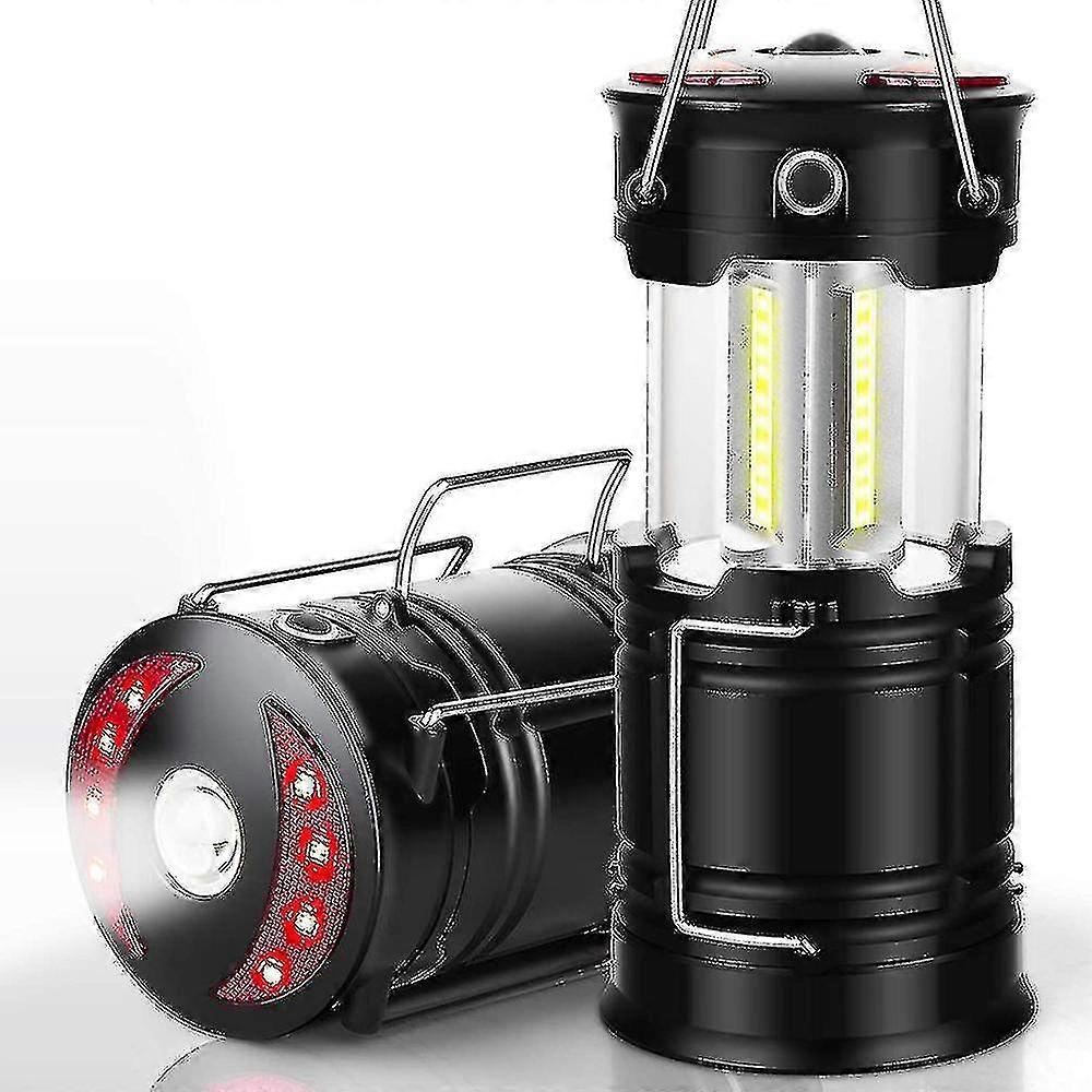 Camping Lanterns Rechargeable Led Flashlight Portable Lanterns Outdoor Collapsible