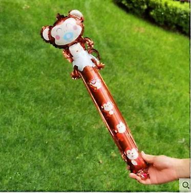 こどもの日漫画アルミ風船ハンドヘルドストライクスティックギフトバルーンフェスティバルパーティー雰囲気バルーン