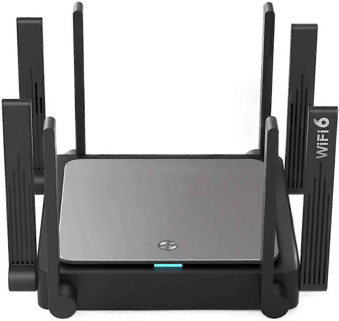 WiFi 6 AX3200 Smart WiFi Mesh Router (E5) - High Speed MU-MIMO Wireless Router with 8 External Antennas