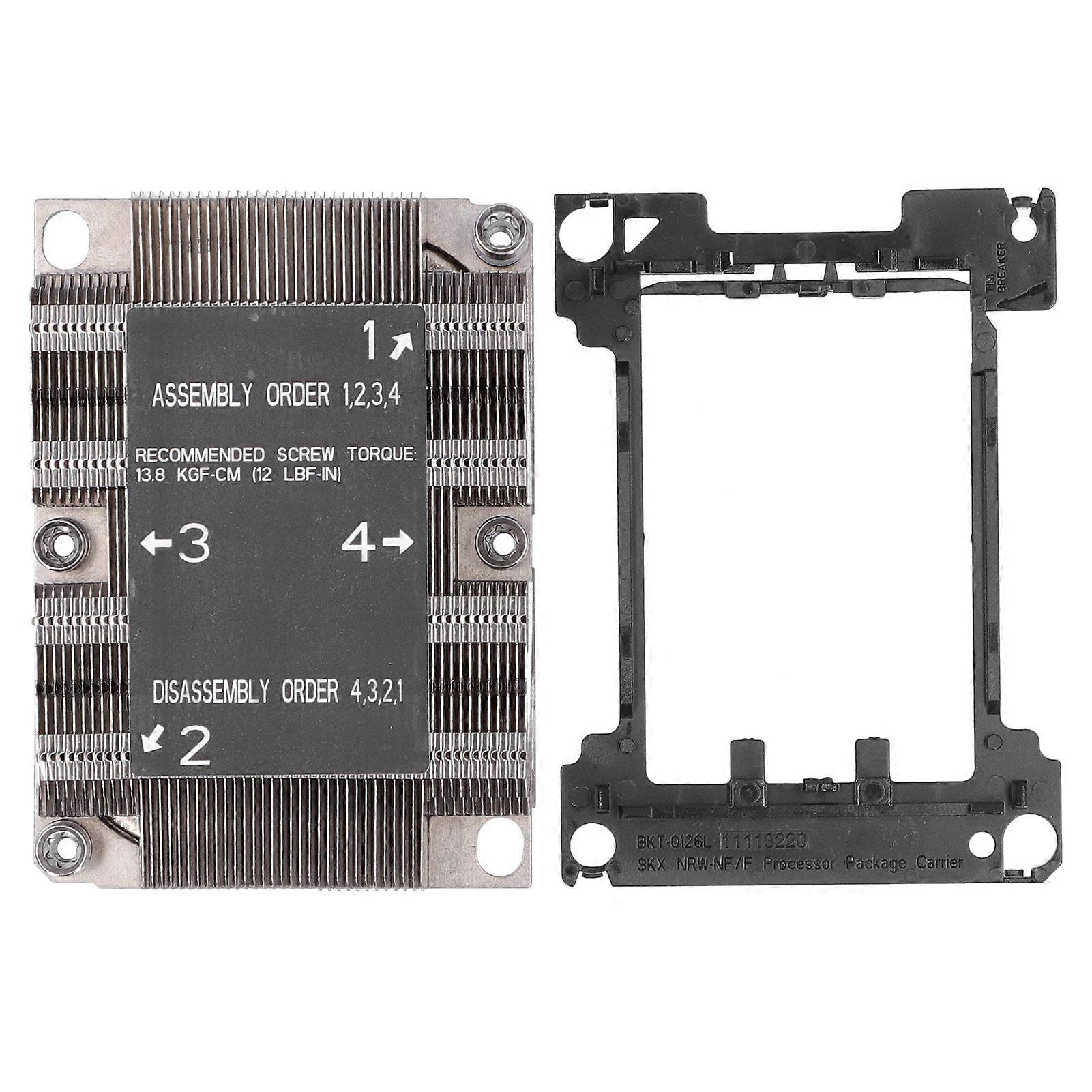 SNKP0067PS LGA 36470 1U X11 per piattaforma Purley CPU dissipatore di calore accessori per computer di raffreddamento