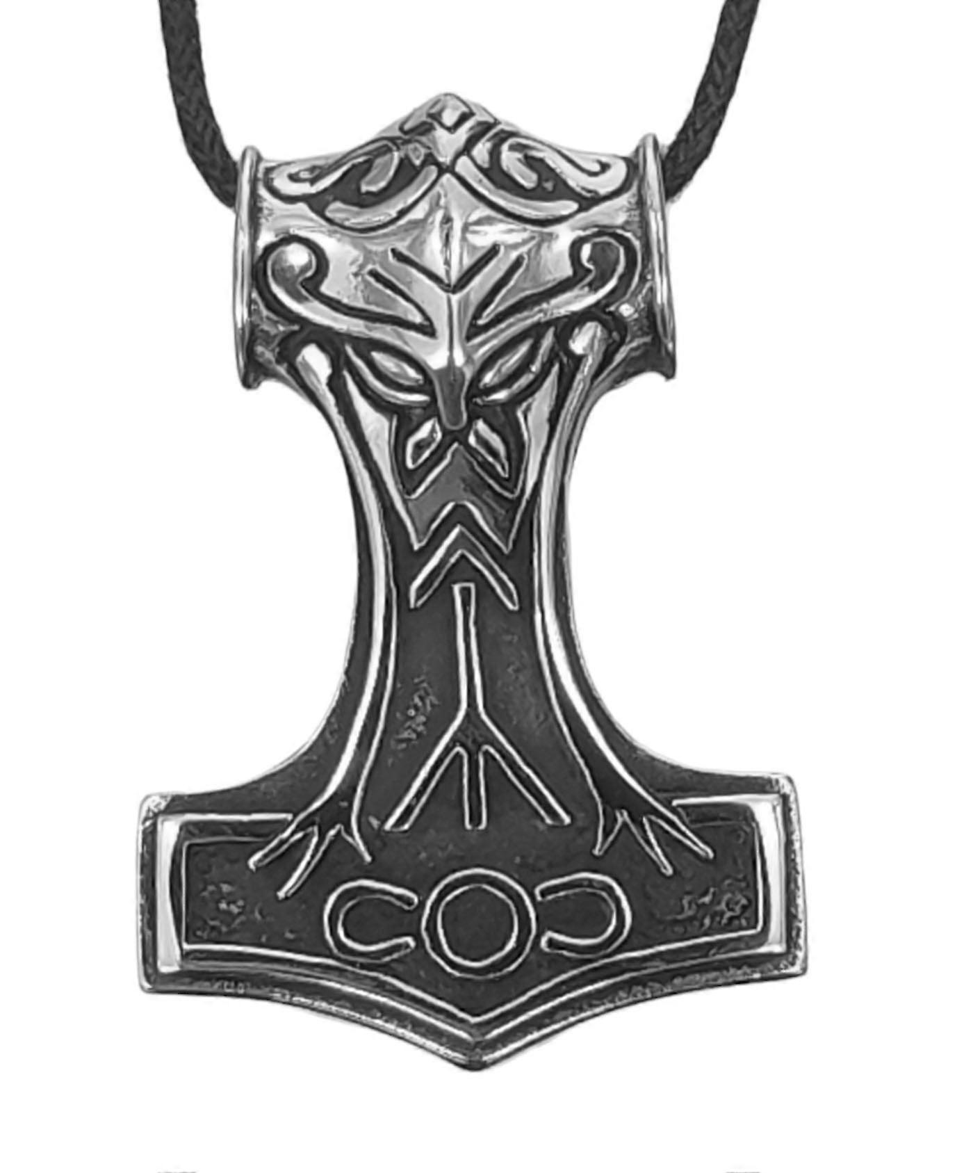 Martillo de Thor 55 A con Cadena Rey - Acero Inoxidable