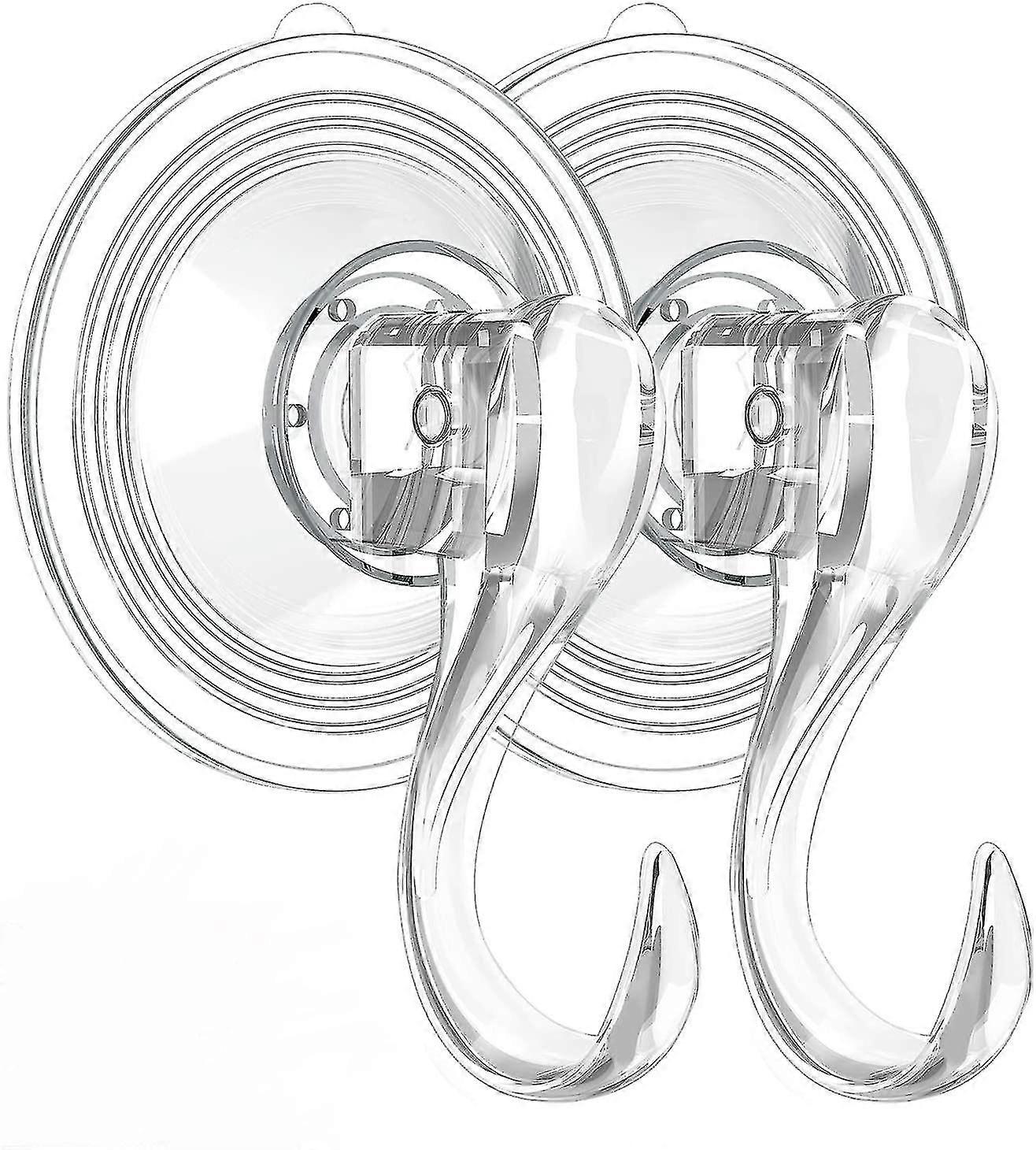 suction   hook creative seamless bathroom hook hole-free transparent