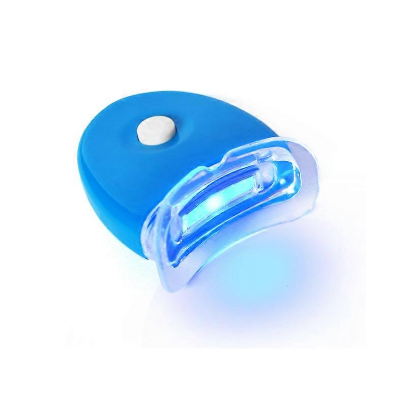 2pcsミニBluetoothライトLEDコールドライト歯は、さまざまな色素沈着した歯をホワイトニングします