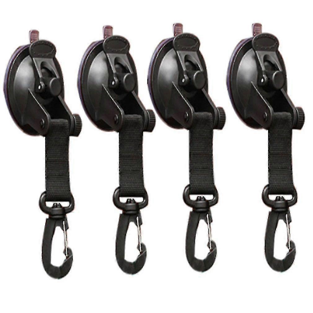 4pcs/set Round S Suct Anchor Securing Hook Tie Down Cam Tarp Car Side Awning Pool Tarps Tents Hook