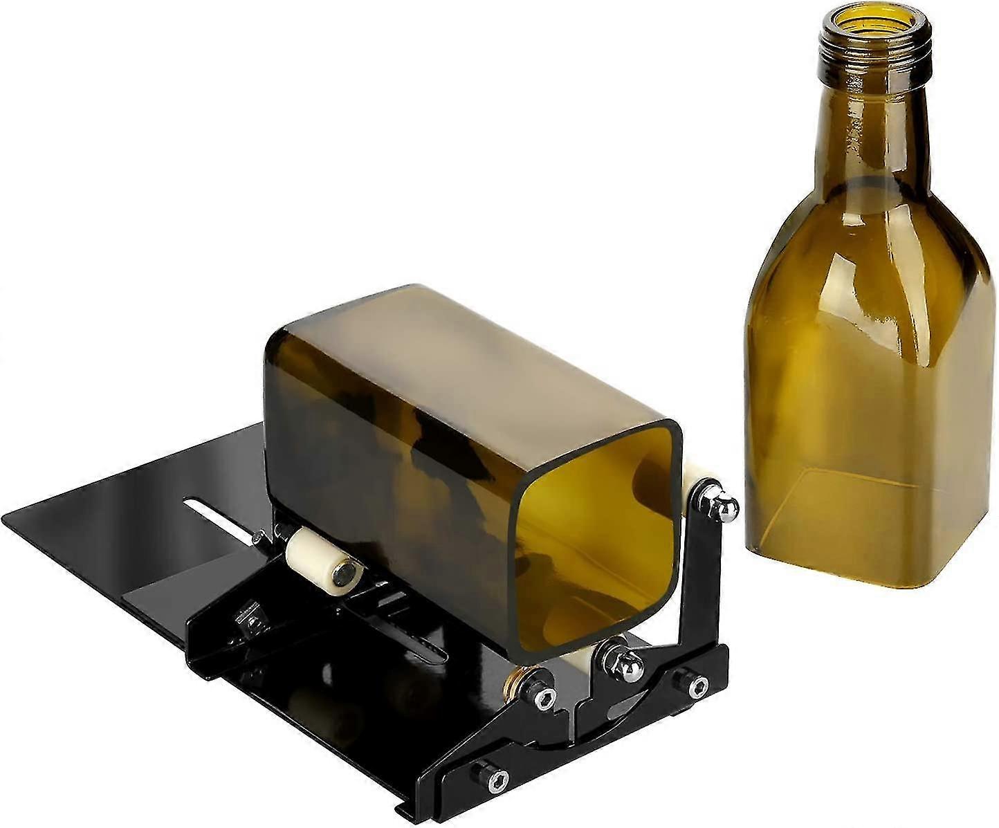 Glass Bottle Cutter, Square And Round Bottle Cutter, Wine Bottle Cutting Tool (upgrade)