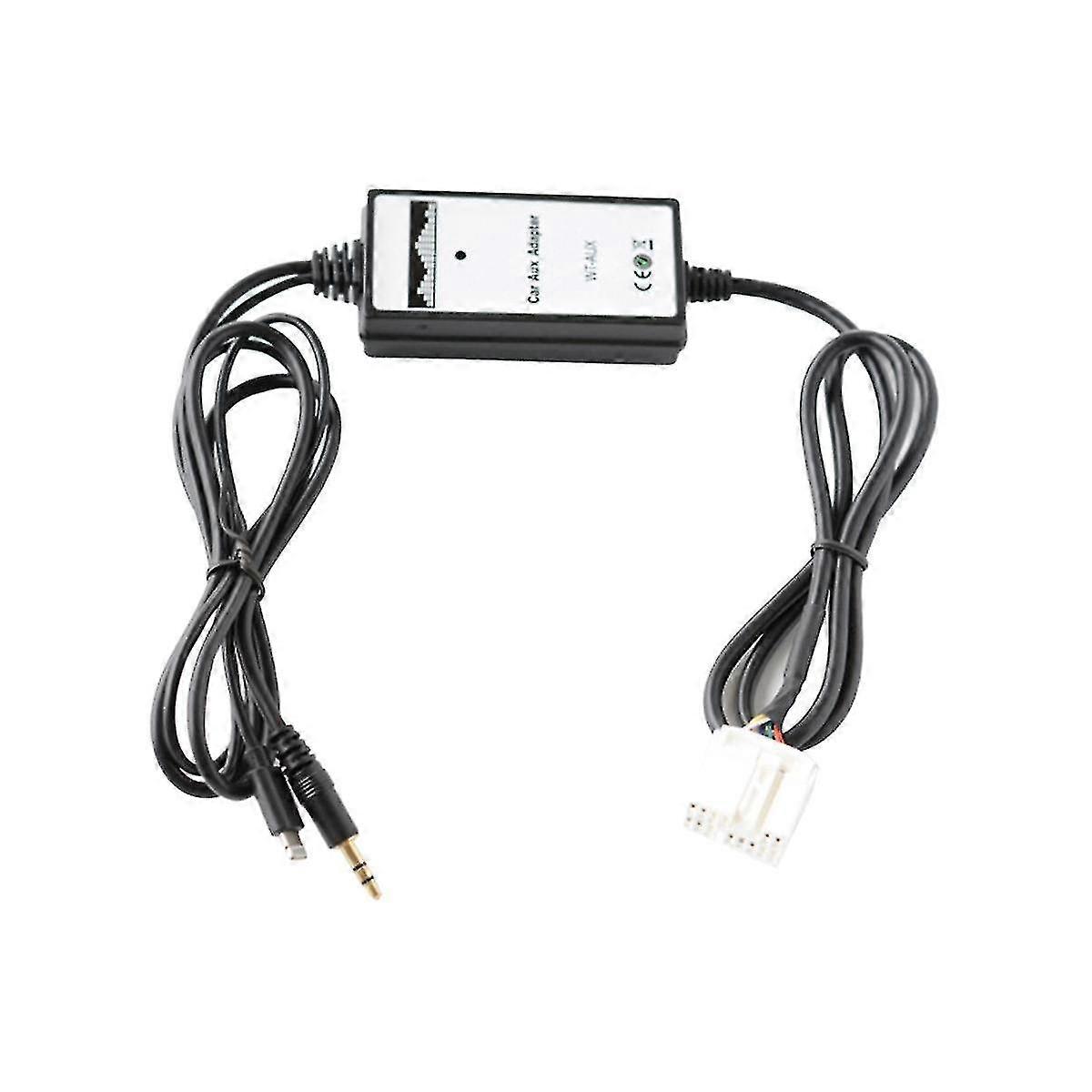 Car Audio Aux Adapter 3.5mm Aux Interface Cd Changer With For Charging For Accord Pilot S2000