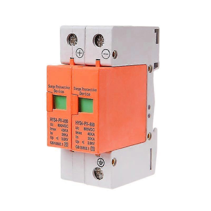 Hys4 Surge Protective Device Spd House Dc Lightning Surge Protector 2 Pole 20ka~40ka