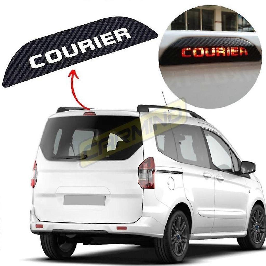 Para Ford Courier Carbon Rear Brake Stop Light Sticker