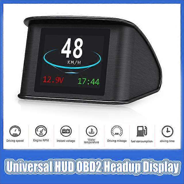 Universal Obd2 Smart Digital Meter Head Up Display OBD2 Smart Digital Device Hud Obd2 Headup Display for Car Smart Gauge