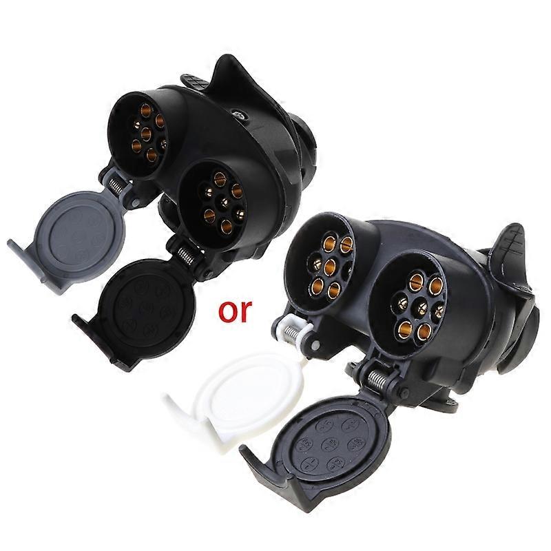 13 Pin Plug to 12N / 12S 7 pin Sockets Caravan Towing Conversion Trailer Wiring Connector 12V