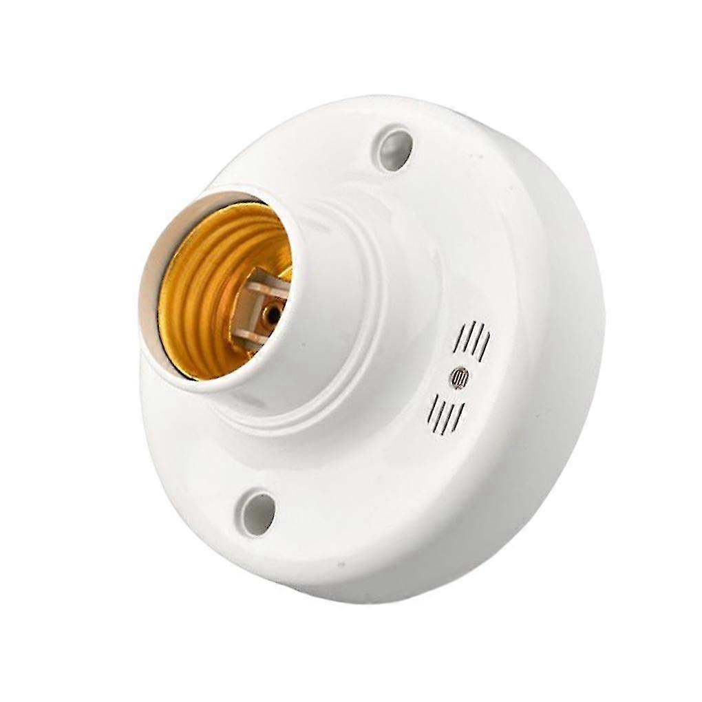 E27 Lamp Base Sound Light Control Holder Lampholder Corridor Basement