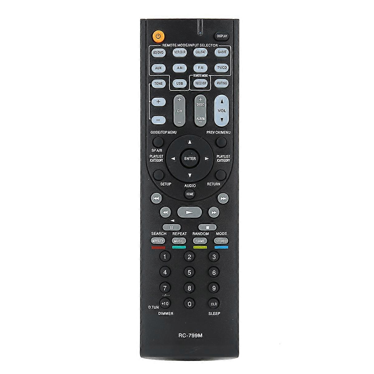 Universal Remote Control for Onkyo Audio Video Receiver RC-799M