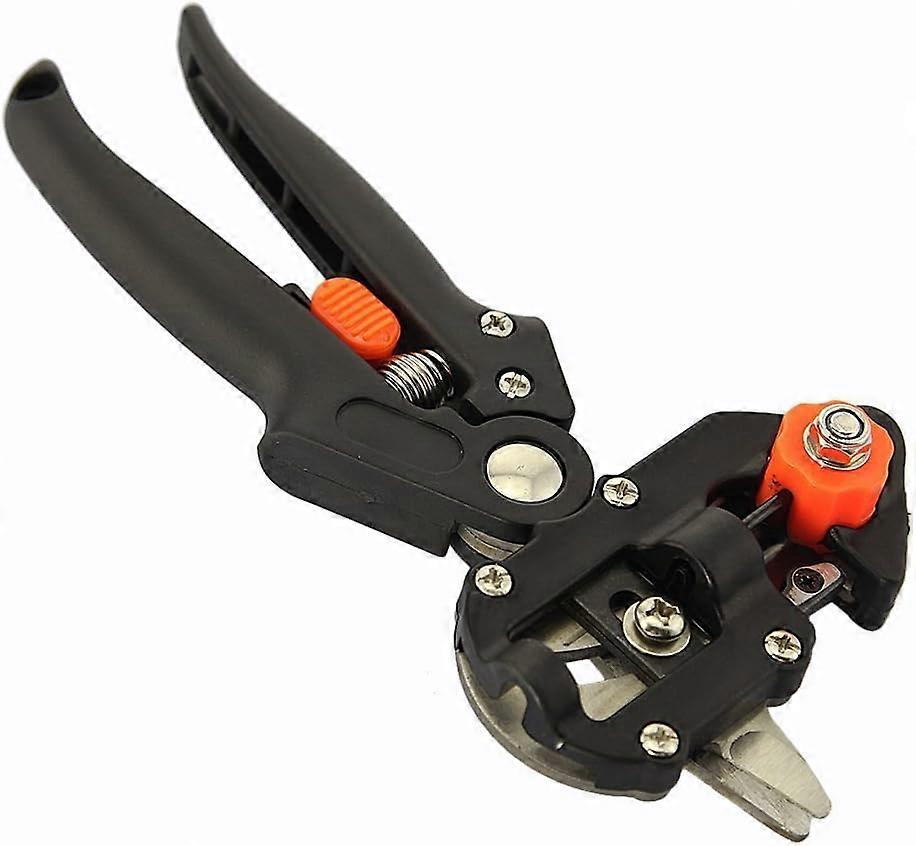 Secateurs with integrated secateurs for grafting fruit branches and trees with 3 spare blades