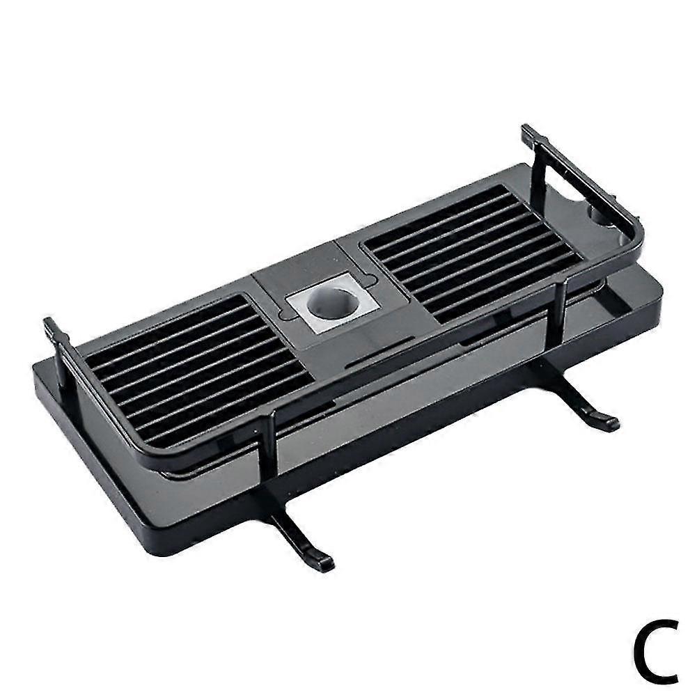 Toilet Shelving Without Drilling Shower Bar Multi-function Tray Square Storage Hole