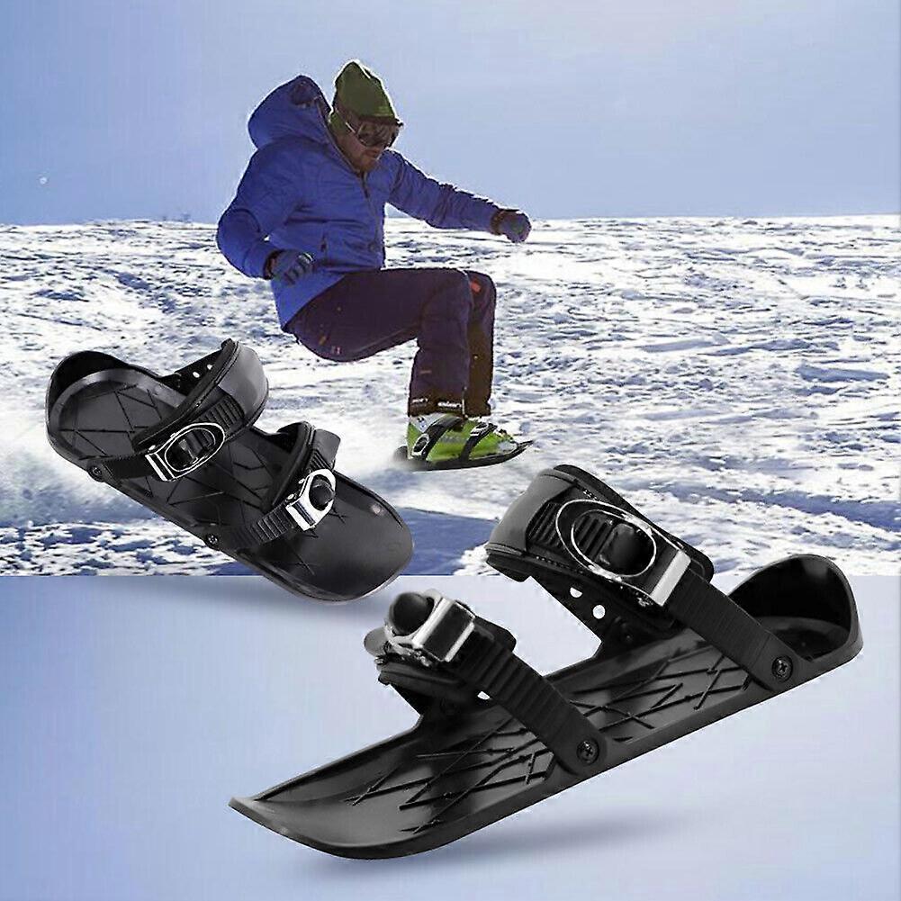 雪のためのミニスキースケートショートスキーボードスノーブレードユニセックスウィンターアウトドアスポーツスキーシャテス