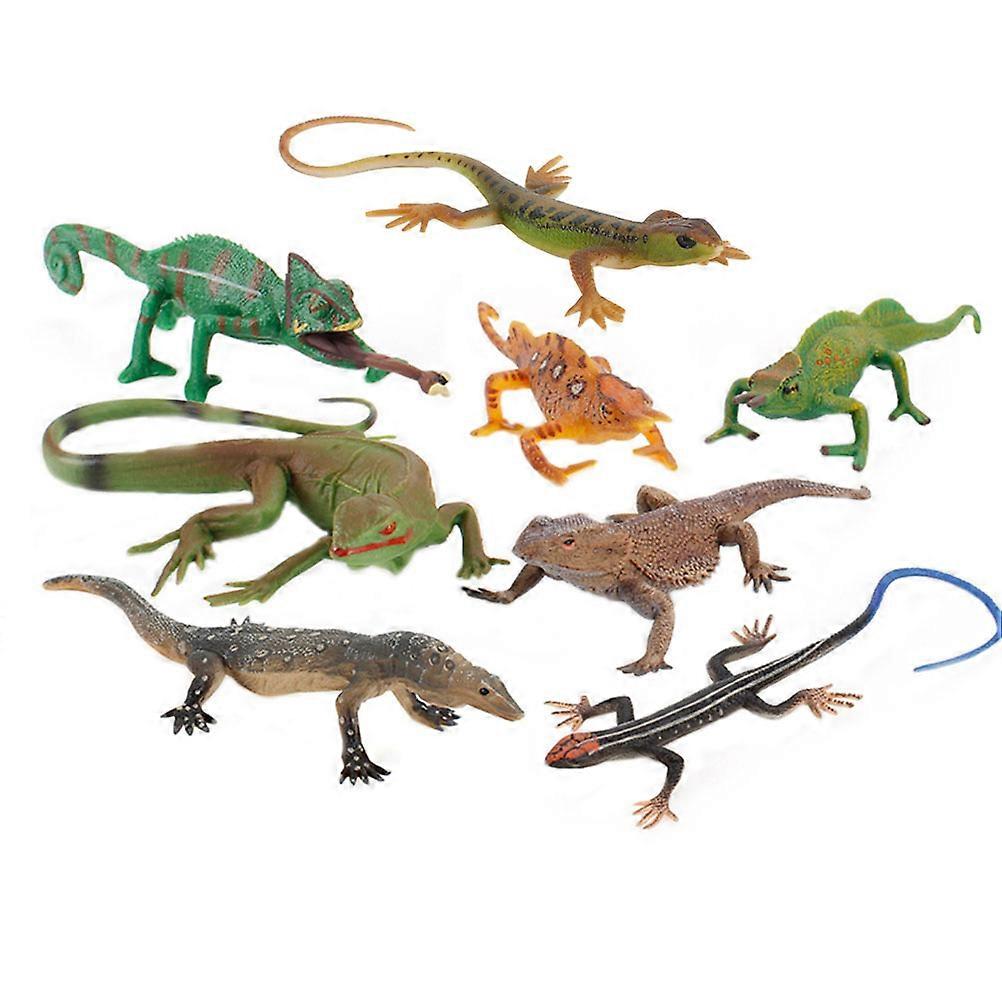 1 Set of Simulation Lizard Model Children's Educational Toys Lizard Toy