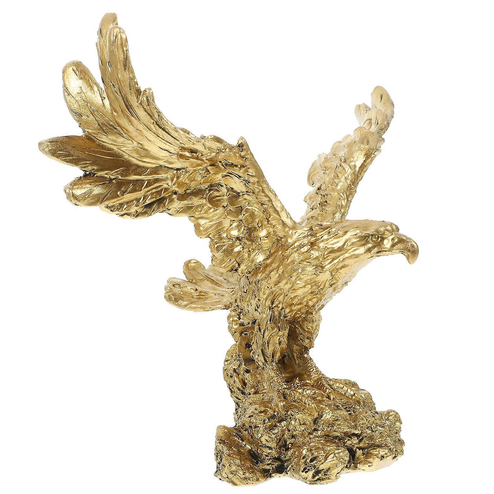 Eagle Shape Figurine Home Eagle Statue Eagle Sculpture Resin Eagle Craft