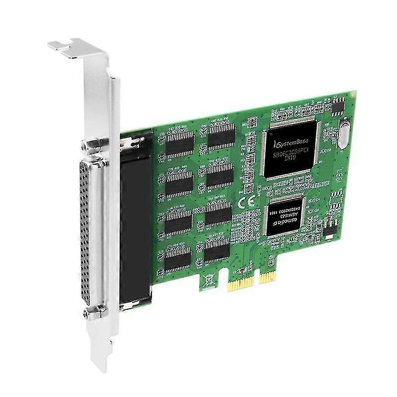 8 Port Rs232 Serial Adapter Pcie To Db9in Expansion Card 16c1058 Chipset +cable