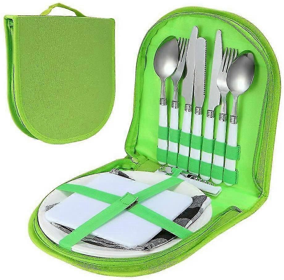 Draagbare bestek picknicktas