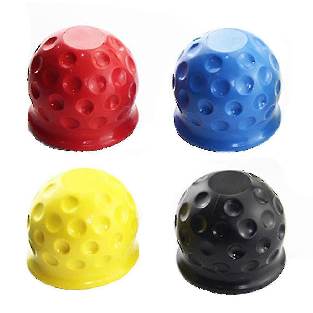 50mm Trailer Hook Ball Cover Hook Tow Ball Protective Cap Auto S4pcs