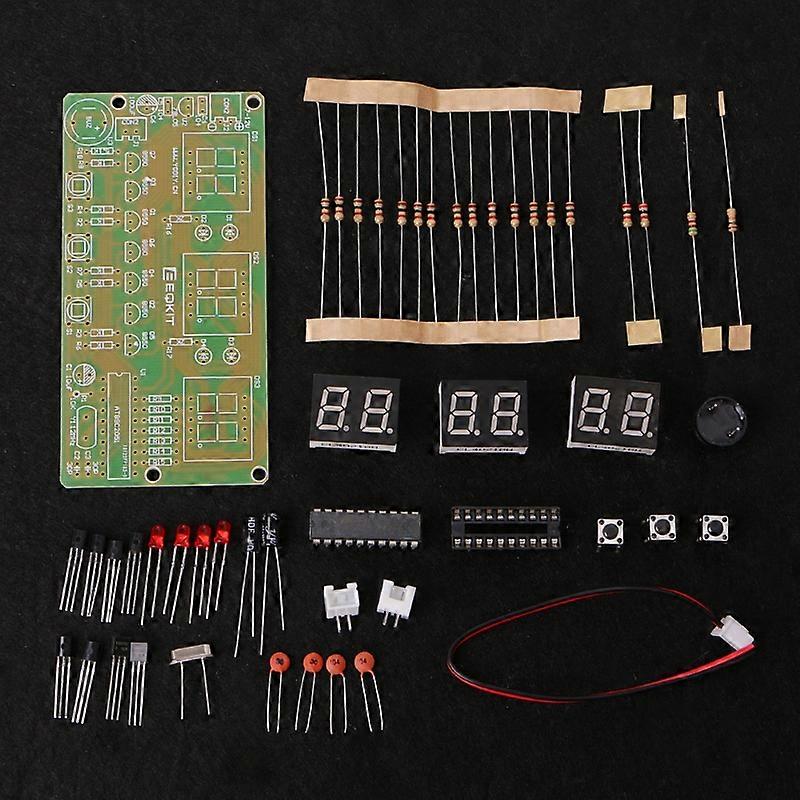 C51 Digital Electronic Clock Kits 6 Bits Electronic Parts and Components DIY Kit