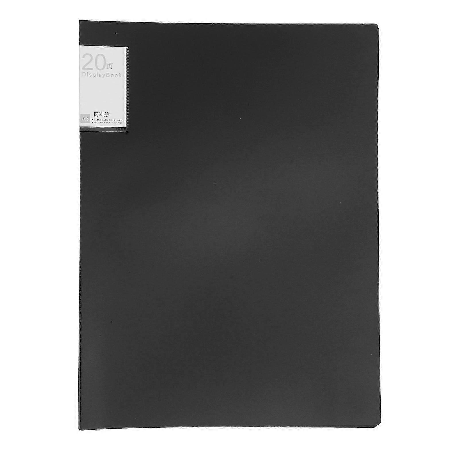 Display Folder File Folder Office File Organizer Reusable File Container Plastic File Folder
