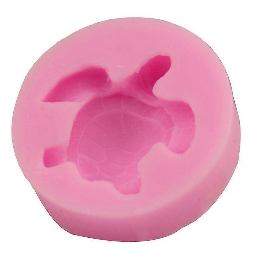 6 Pcs Silicone Molds For Making Turtle Shape Chocolate Turtle Shape Mold For Cake Baking