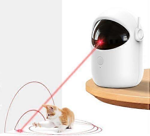 2025 Upgraded Laser Cat Toy, Automatic Interactive Laser Pointer for Indoor Cats, Kittens & Dogs, Motion Activated Fun for Bored Adult Cats