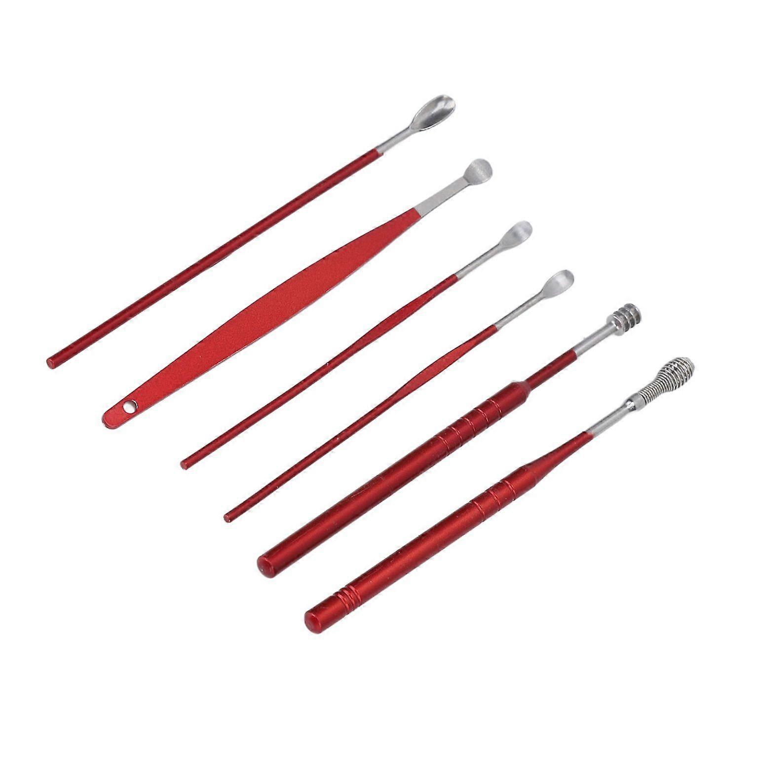 6PCS Ear Cleaner Set - Ear Cleaning Tool Kit with Ear Spoon and Ear Pick