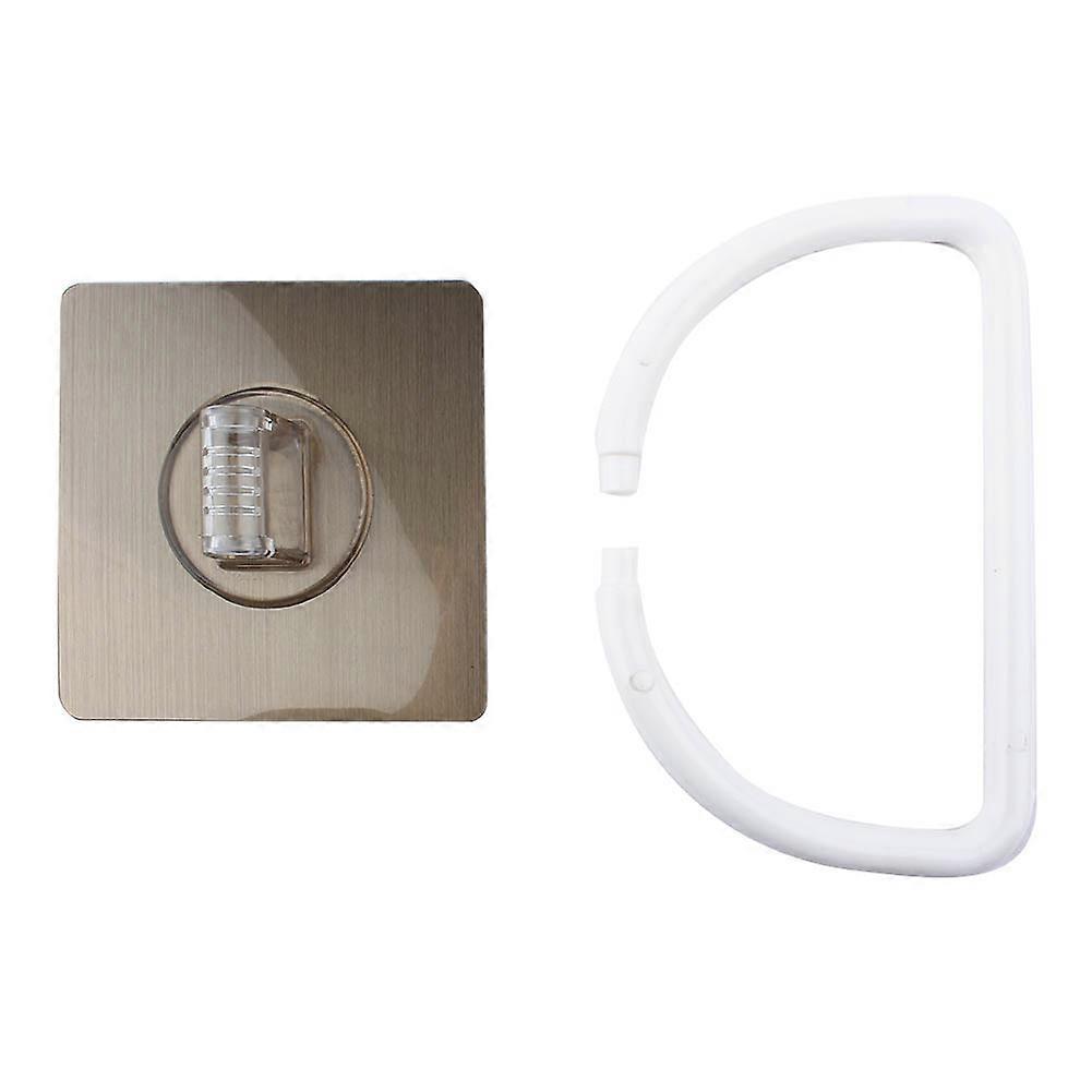 No Drilling Wall Mount PC Towel Holder Hanging Ring
