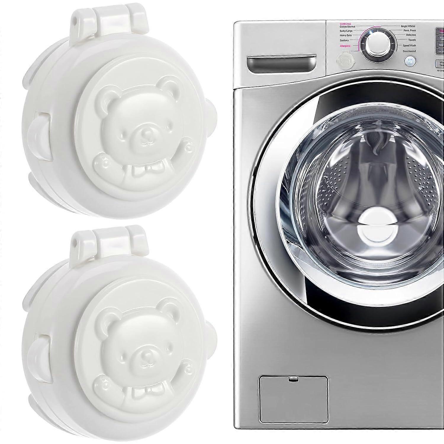 4Pcs Washing Machine Button Cover Safety Baby Pressing Proof Switches Start Button
