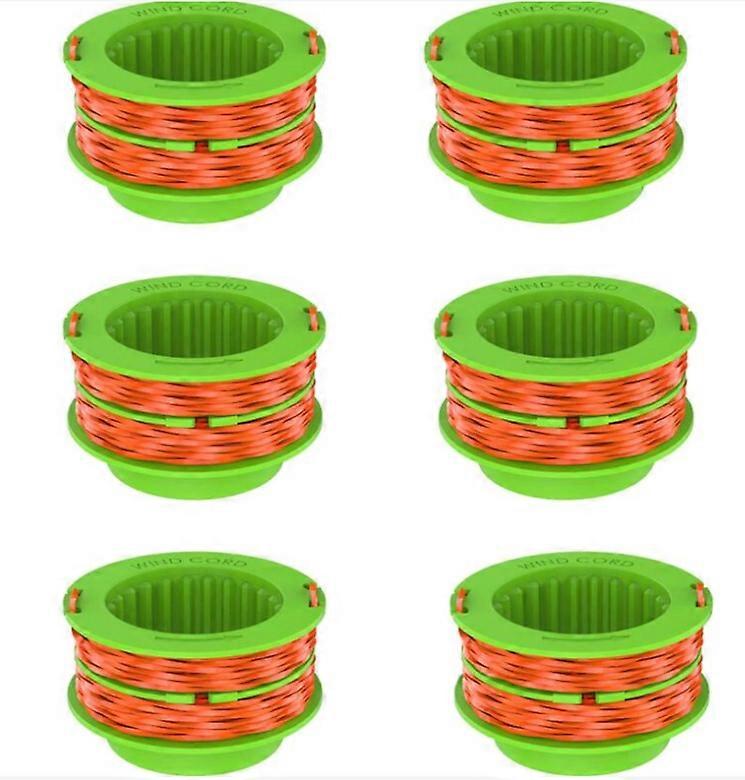 EGO power+ AS1300 Trimmer Cord Set, Replacement Cord Spools for Ego 15 ST1500/ST1500-S Trimmer 6pcs