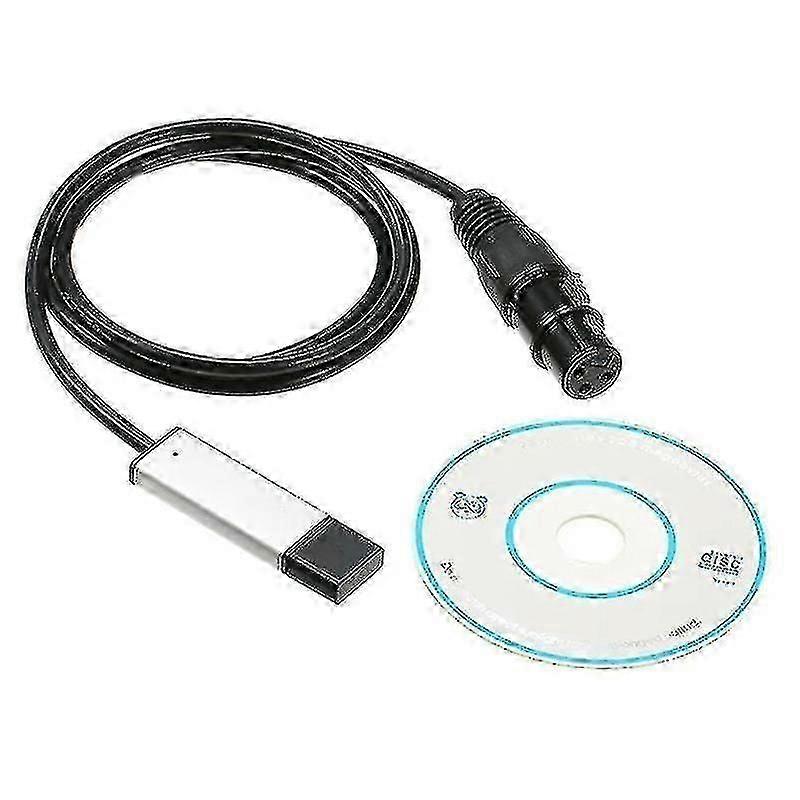 Dmx512 Usb Dmx -liitäntäsovittimen led-vaihevalaistusohjain