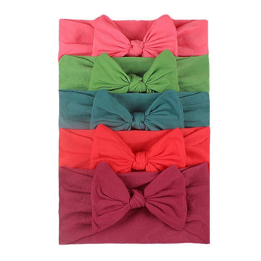 Comfortable baby bow 5PCS  A