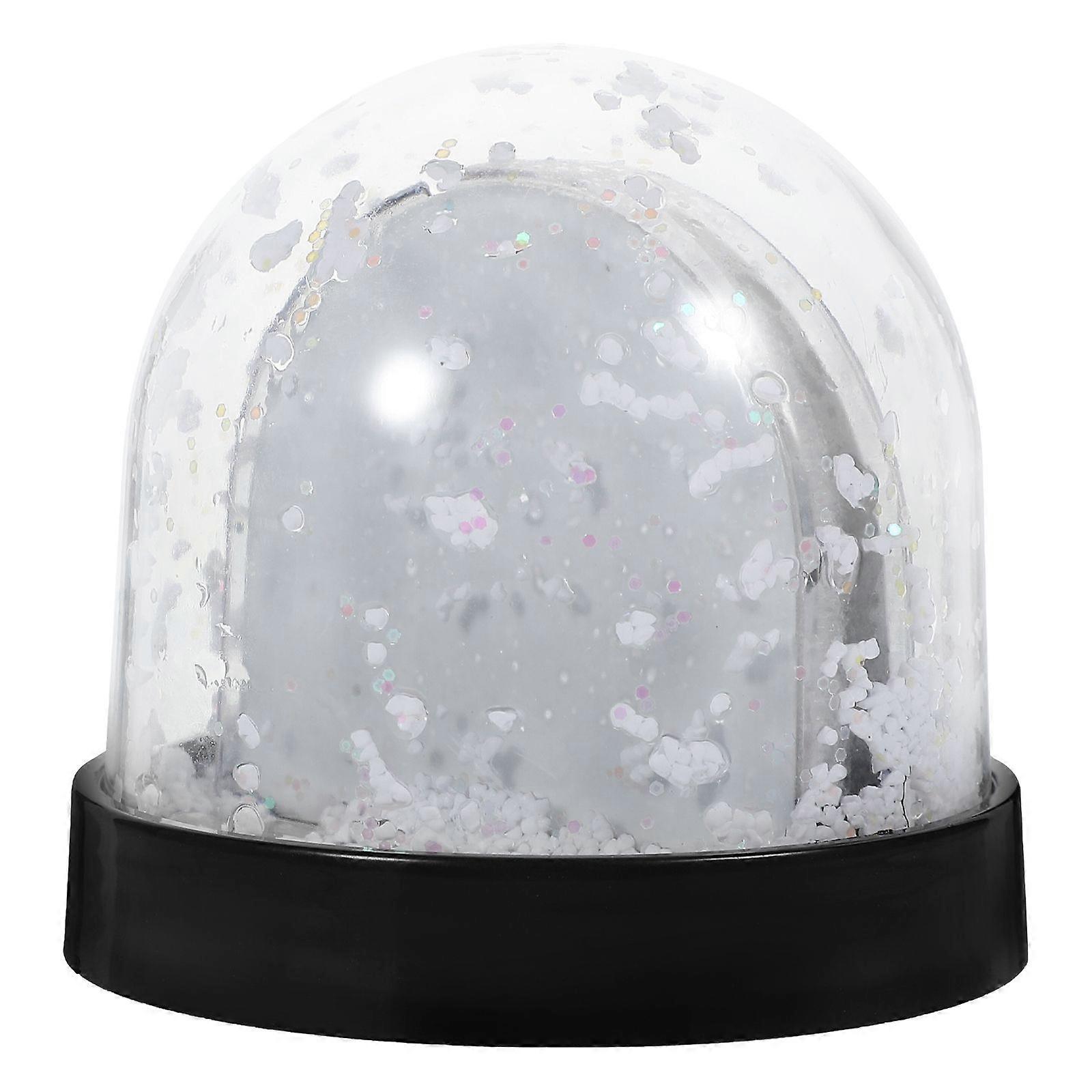 Photo Snow Globe Diy Snow Globe with Sublimation Blank Paper Blank Picture Snow Globe