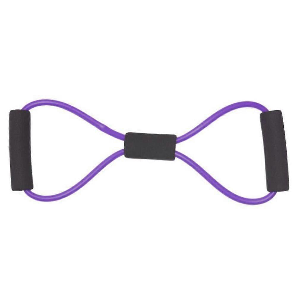 Highly Elastic Yoga Rope Tpe Fitness Equipment 8 Word Chest Expander Rope Durable Resistance Band Exercised