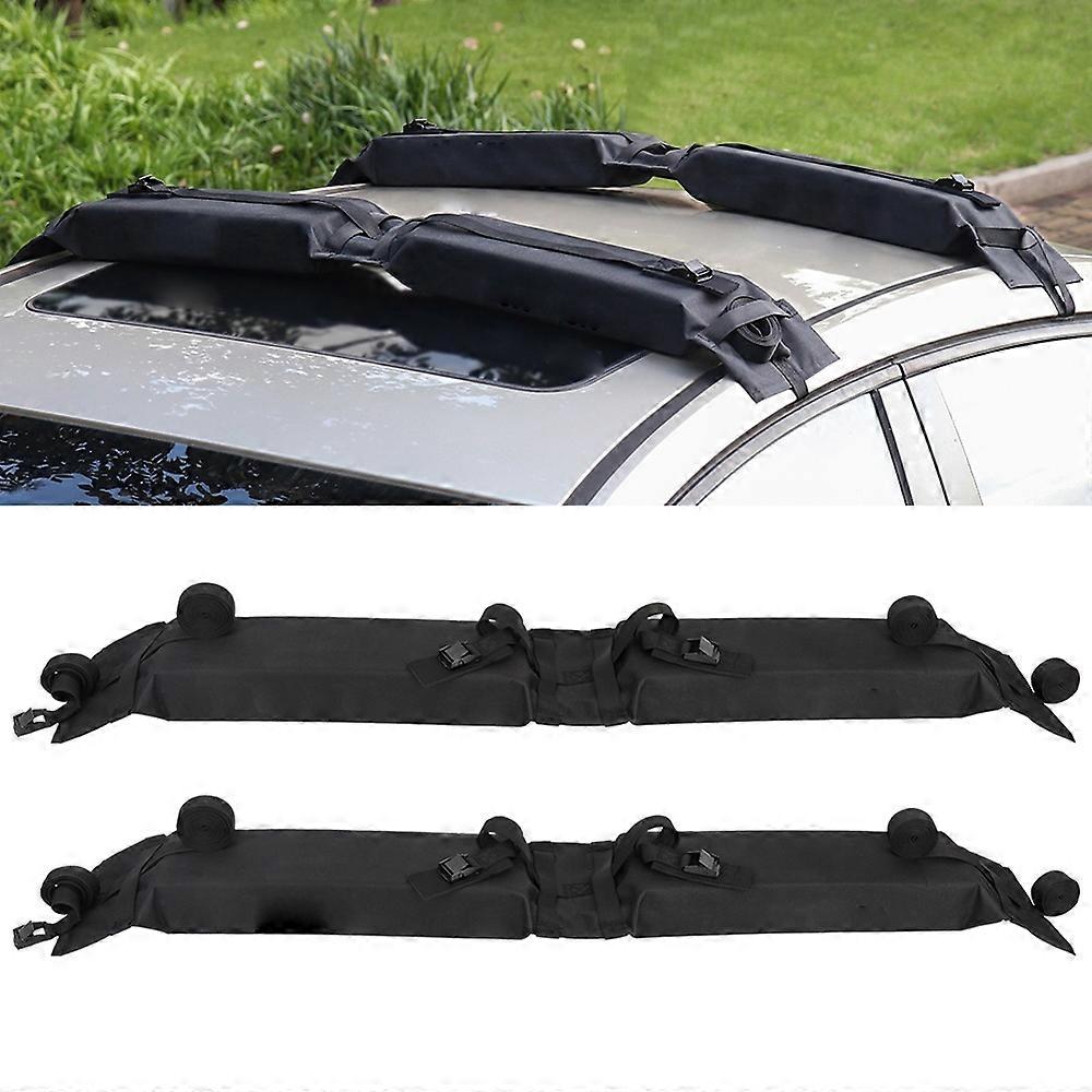 Universal Auto Soft Car Roof Rack Outdoor Rooftop Luggage Carry Load 60kg Baggage Easy Fit Removable