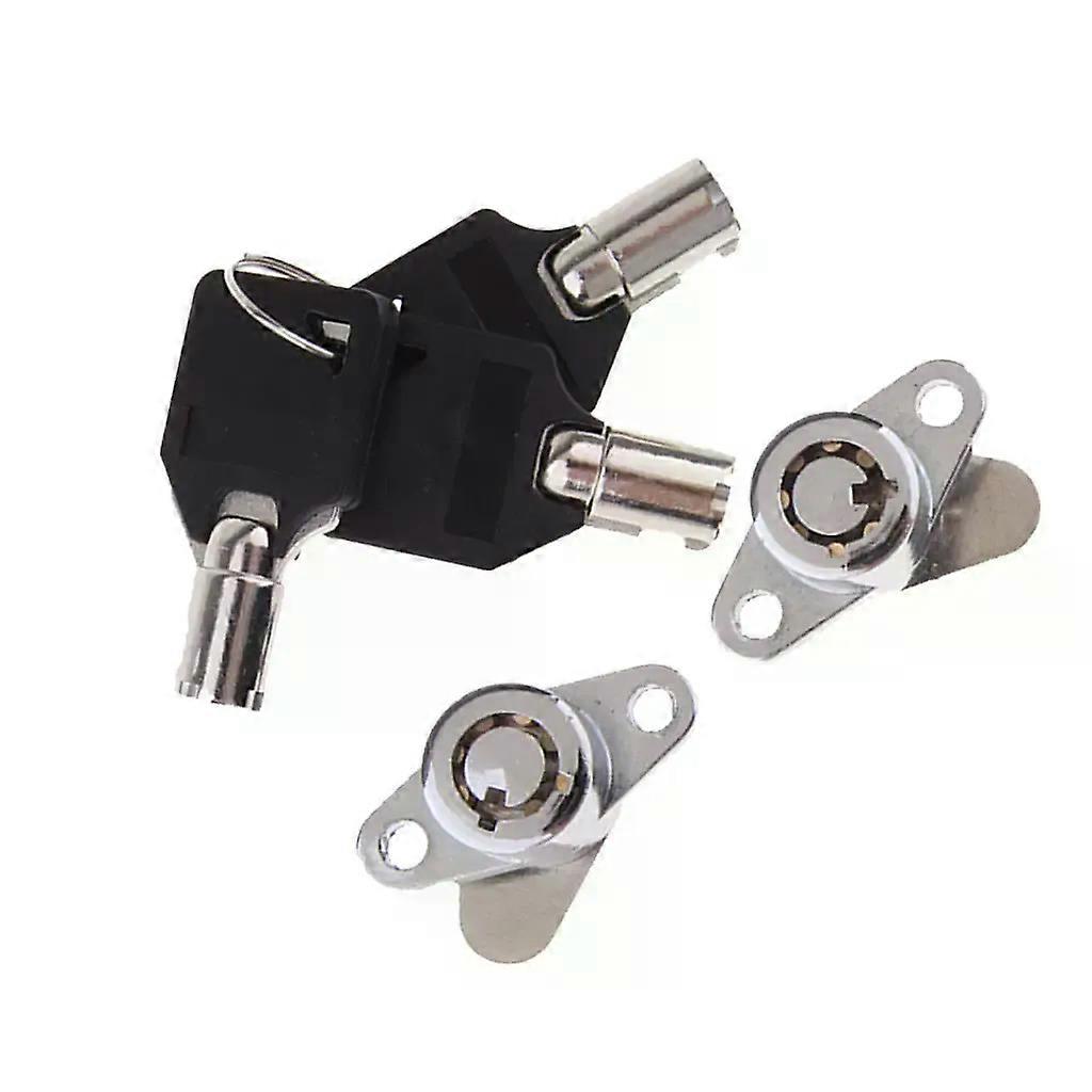 Hard Saddlebag Lock with Key Set for Harley Touring Electra Glide